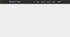 Desktop Screenshot of melodyasharp.com